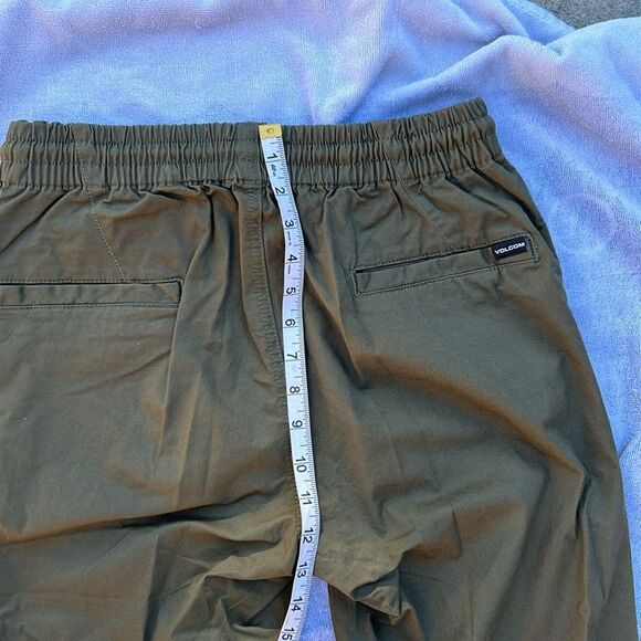 Volcom Army Green Joggers size S Soft Nice NWT - Picture 9 of 10
